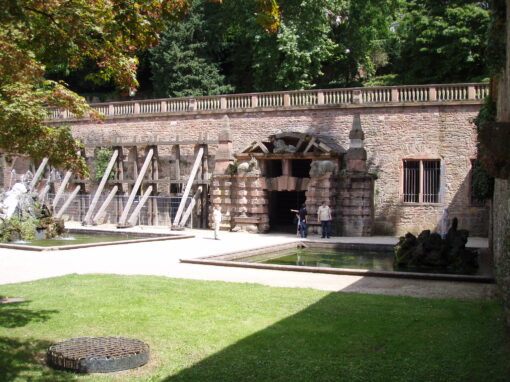 Schloss Heidelberg – Stützwände im Schlossgarten 2010 – 2015